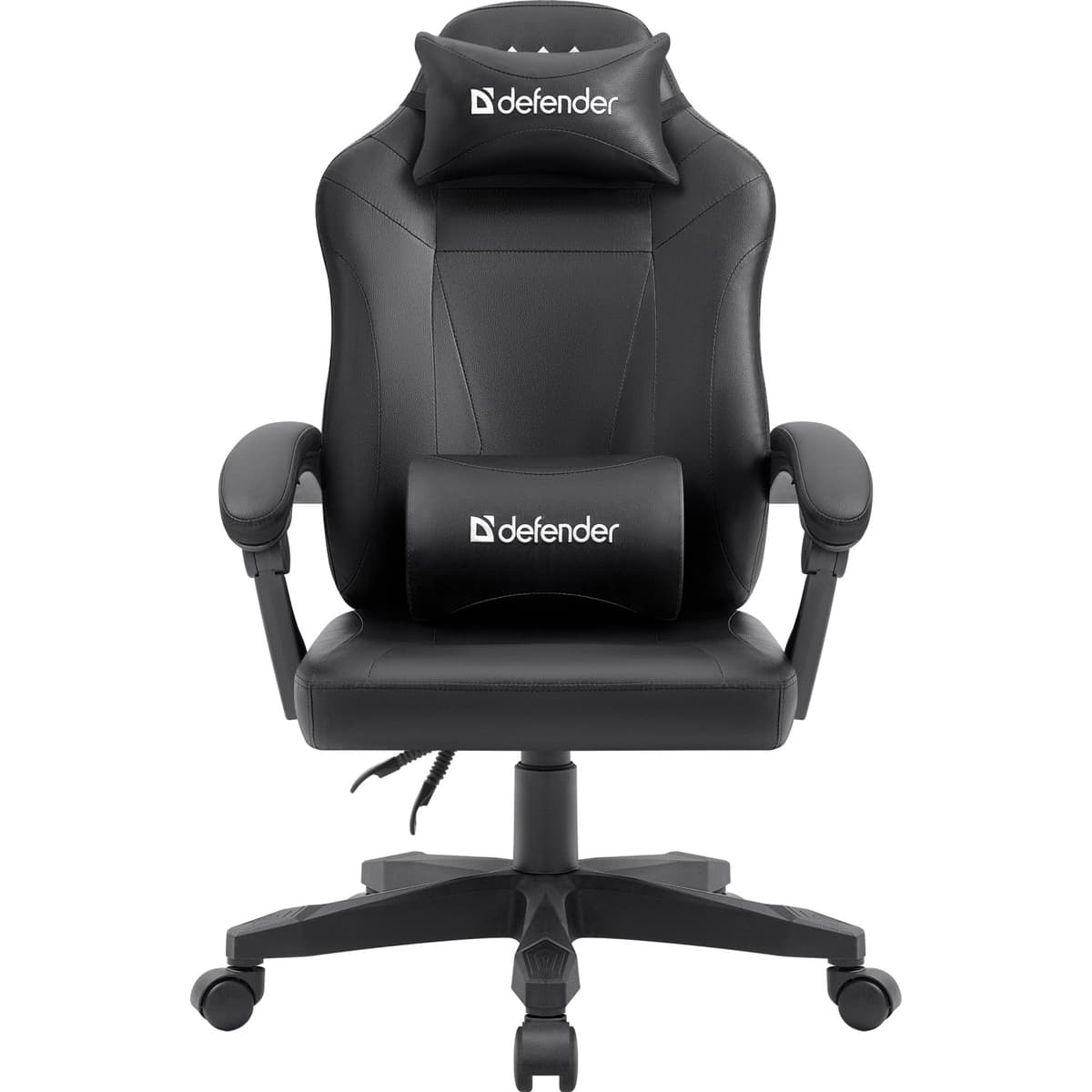 Ігрове крісло Defender Master 50мм Клас 3 до 140кг Black (64472)