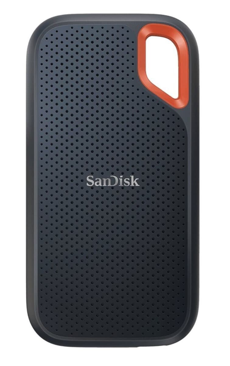 Зовнішній твердотільний накопичувач SSD SanDisk Portable Extreme E61 V2 2TB USB 3.2 Type-C TLC (SDSSDE61-2T00-G25)
