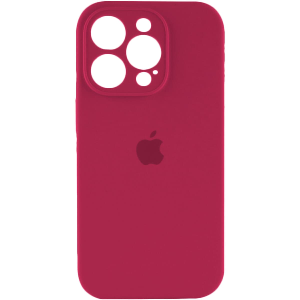 Захисний чохол-накладка Silicone Full Case AA Camera Protect for Apple iPhone 13 Pro Max Maroon (FullAAi13PM-35)