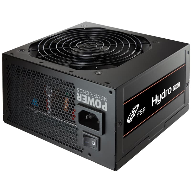 Блок живлення для комп'ютера FSP HYDRO K PRO HP2-600 600W 80+ Bronze 120mm HYB fan Retail Box (HP2-600)