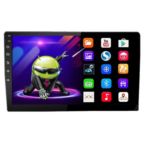 Автомагнітола K803 10.1'' 2/32ГБ Android 11 Wi-Fi GPS 2xUSB 2 DIN 4x60Вт Black (510319)