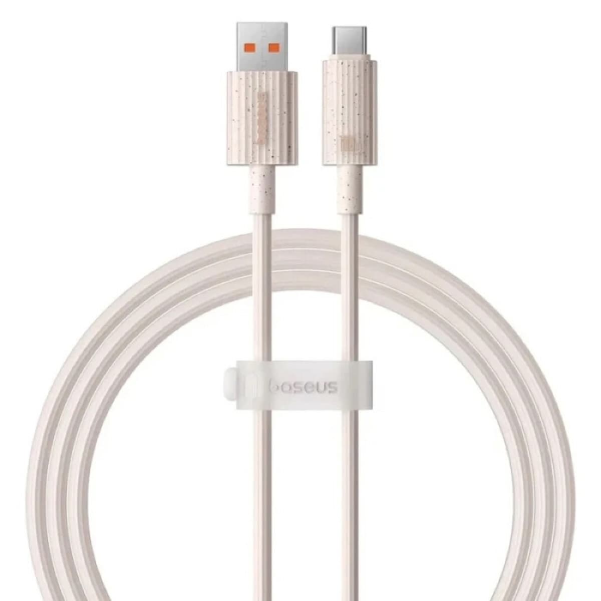Кабель Baseus Habitat Series Fast Charging Cable USB to Type-C 100W 1m Wheat Pink (P10360203421-00)