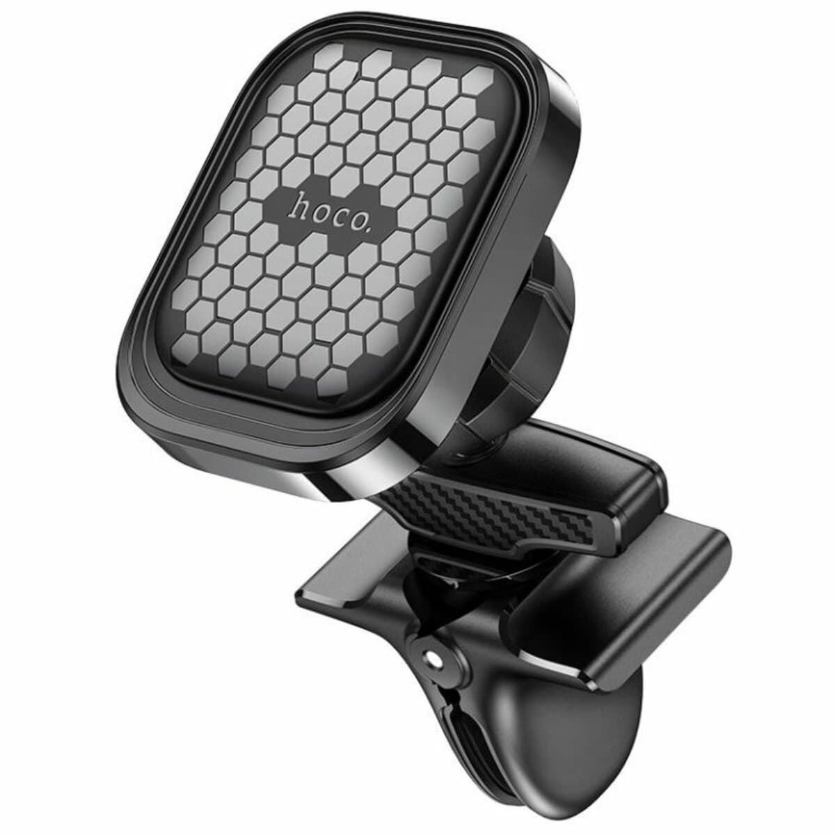 Автомобильный держатель автодержатель HOCO S49 Fuerte series air outlet magnetic car holder Black