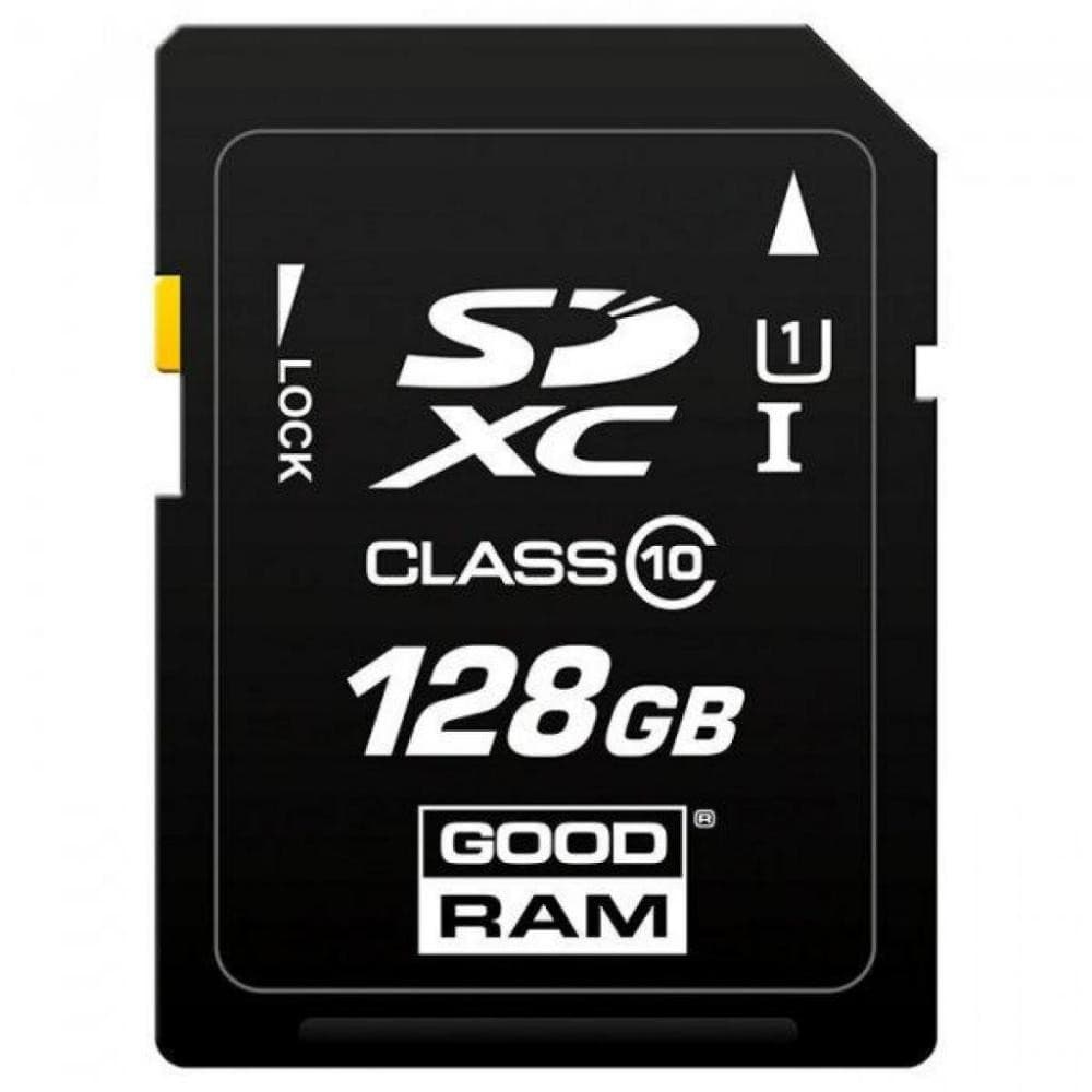Карта памяти Memory card GoodRAM Secure Digital 128Гб SDXC UHS-I Class 10 (S1A0-1280R11)