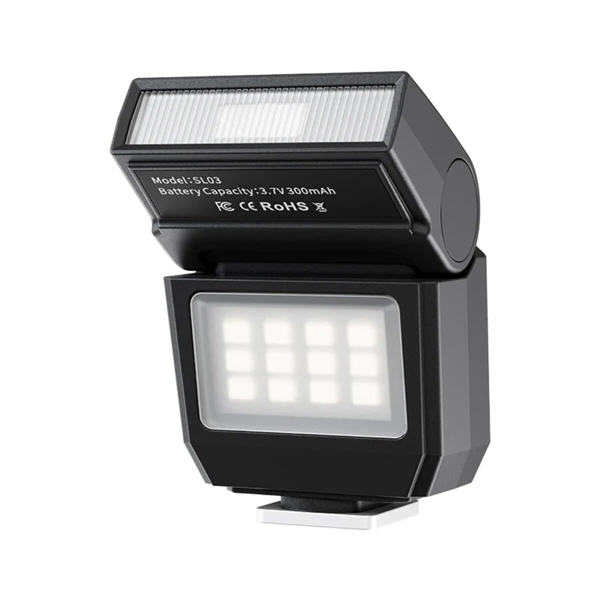 Портативне відеосвітло спалах Ulanzi SL03 Spark Lite Camera Flash 300mAh Black (L200)