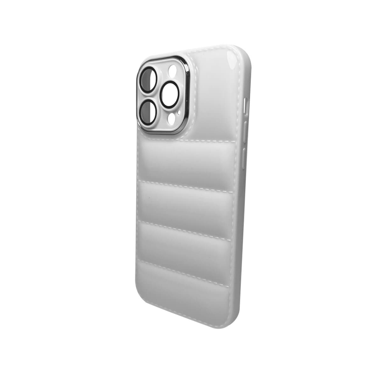 Захисний чохол-накладка Down Jacket Frame для iPhone 12 Pro Max White (DoJacFrameiP12PMWhite)