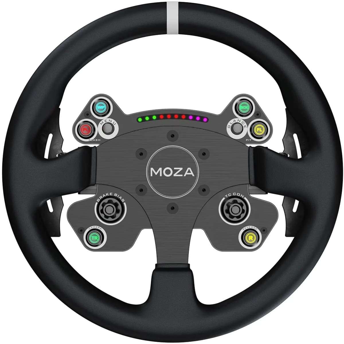 Ігрове кермо MOZA Racing CS V2P для PC 33 см 6кн RGB Black (RS057_Moza)