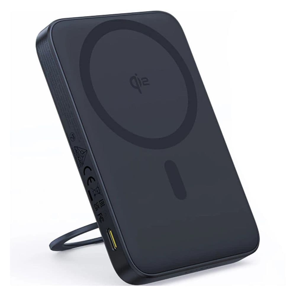 Powerbank павербанк УМБ Baseus PicoGo Qi2 Magnetic with Rotatable Stand 5000mAh 20W Black (P10076802123-00)
