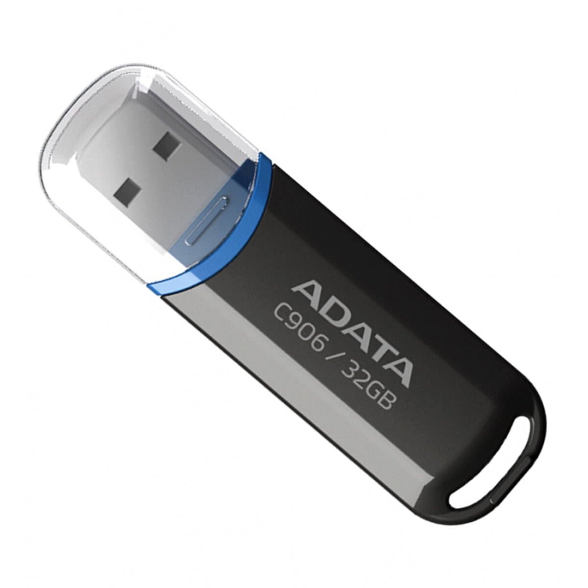 Флеш пам'ять флешка Flash A-DATA C906 32Gb USB 2.0 Black (AC906-32G-RBK)