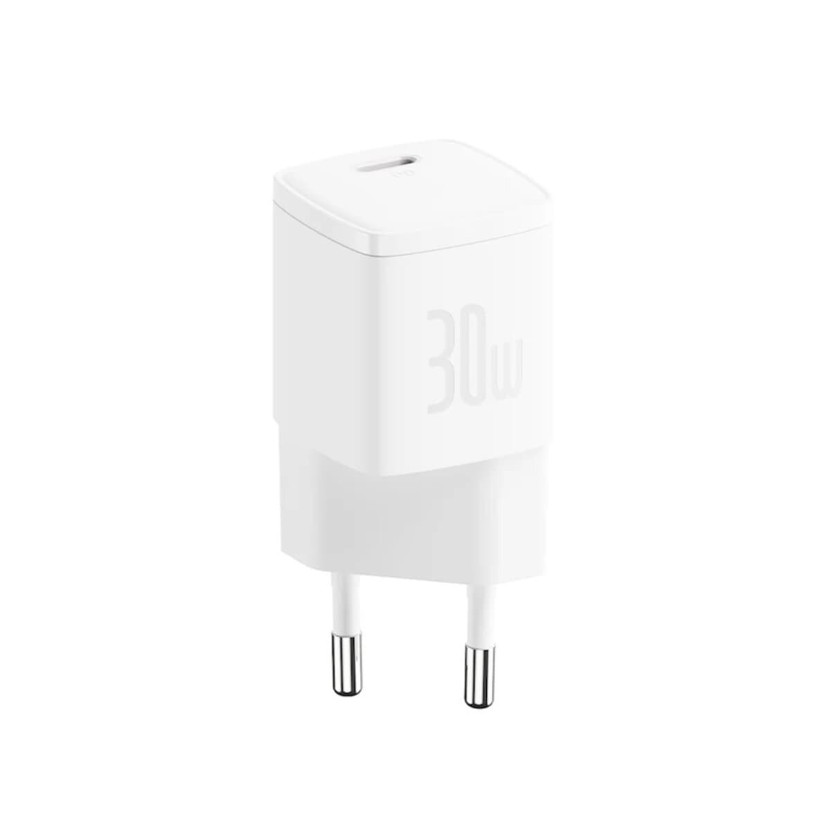 Зарядное устройство Baseus Cube Pro Fast Charger 1xType-C 30W EU White (CCXF000302)