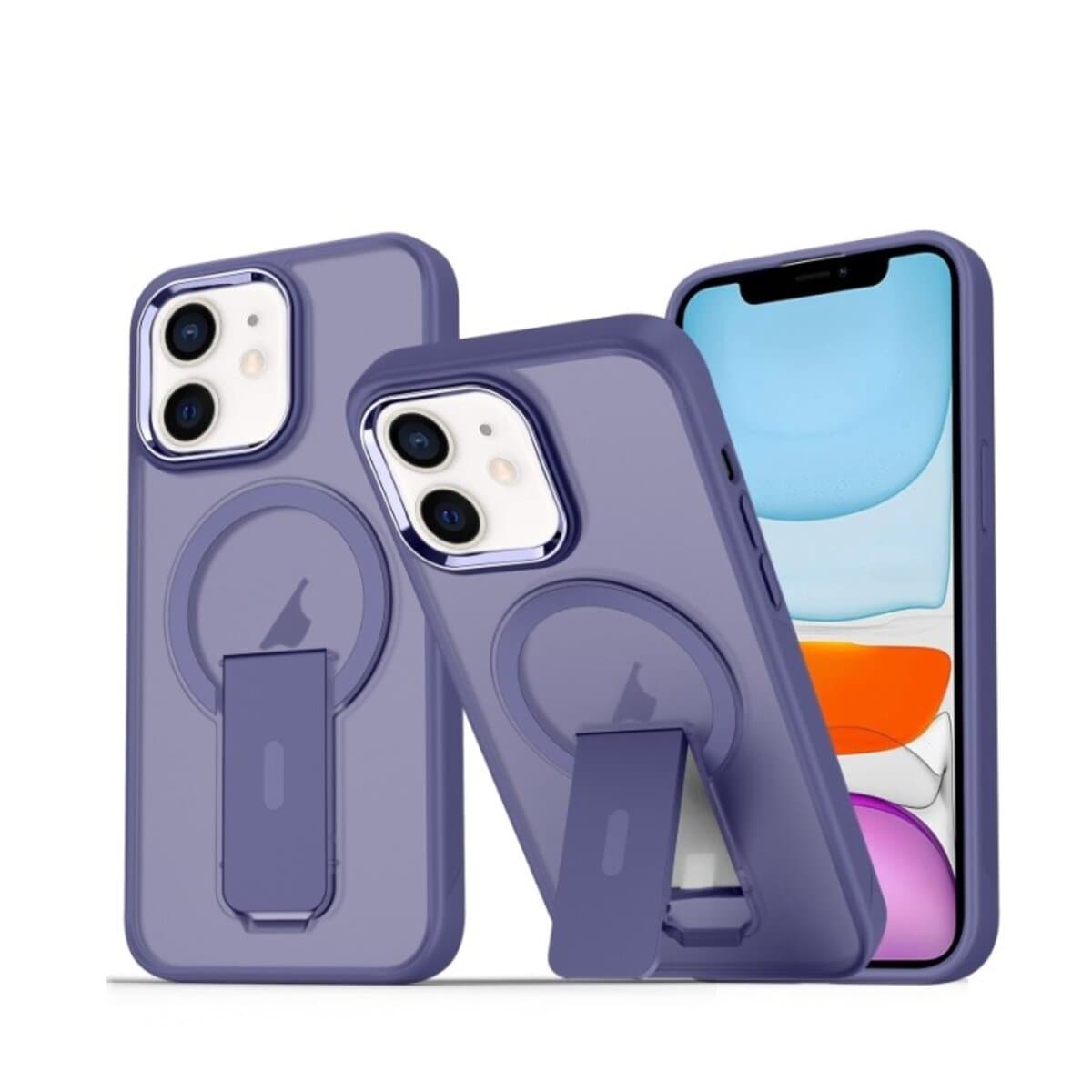 Защитный чехол-накладка Cosmic Magnetic Stand для Apple iPhone 11 Purple (MagStand11Purple)