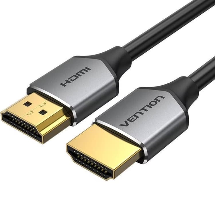 Кабель Vention HDMI M to HDMI M 1м V2.0 4K 60Гц PVC Grey (ALEHF)