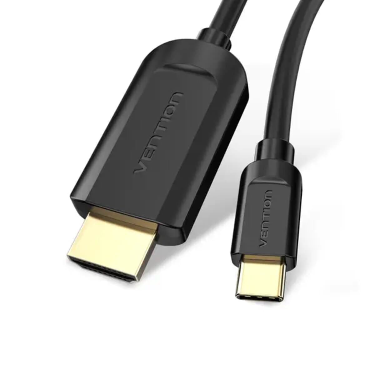 Кабель Vention Type-C to HDMI 2м Black (CGUBH)