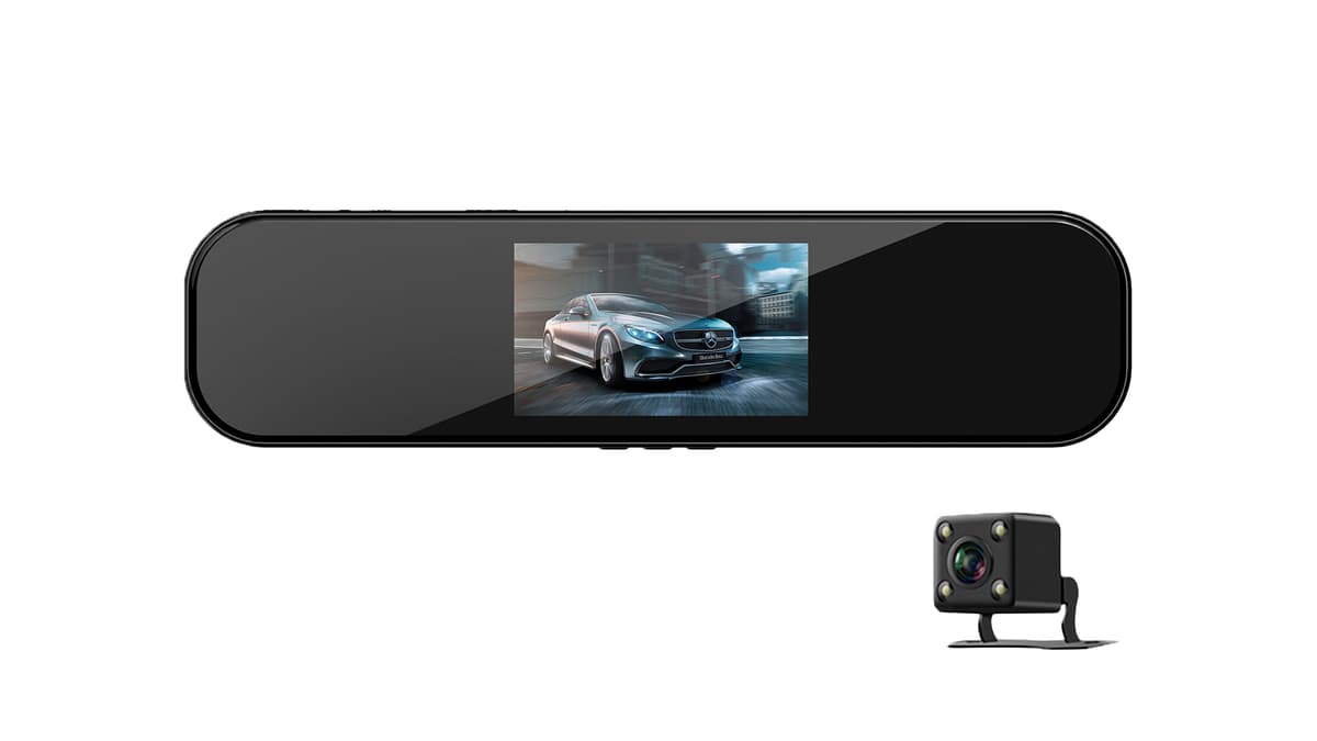 Автомобільний відеореєстратор дзеркало заднього виду Aspiring Reflex 6 X2 Camera Black (RF152101)