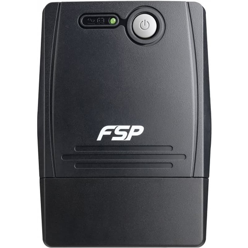 Джерело безперебійного живлення ДБЖ FSP FP600 600ВА/360Вт Line-Int CE IEC*4+USB+USB cable Black (PPF3600721)