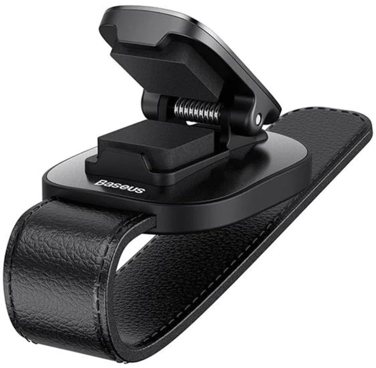 Автомобильный держатель для очков Baseus Platinum Vehicle eyewear clip clamping type Black (ACYJN-B01)