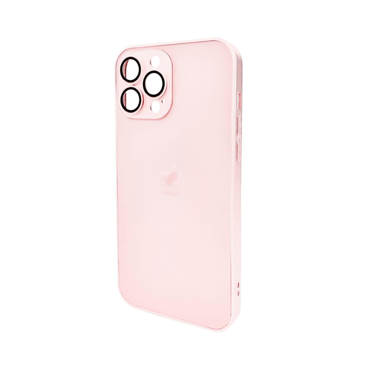 Защитный чехол-накладка AG Glass Matt Frame для Apple iPhone 13 Pro Max Chanel Pink (AGMattFrameiP13PMPink)
