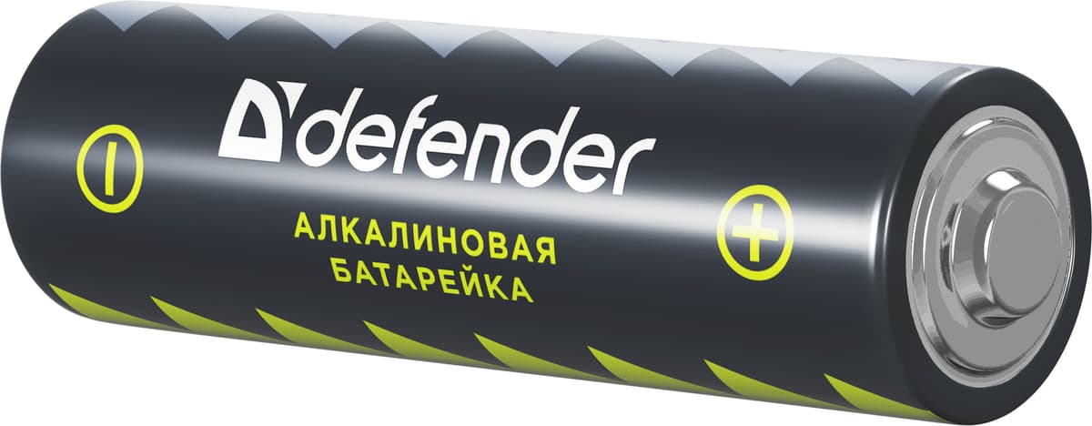 Батарейка AA LR06 Alkaline Defender 56012 блістер 4 шт