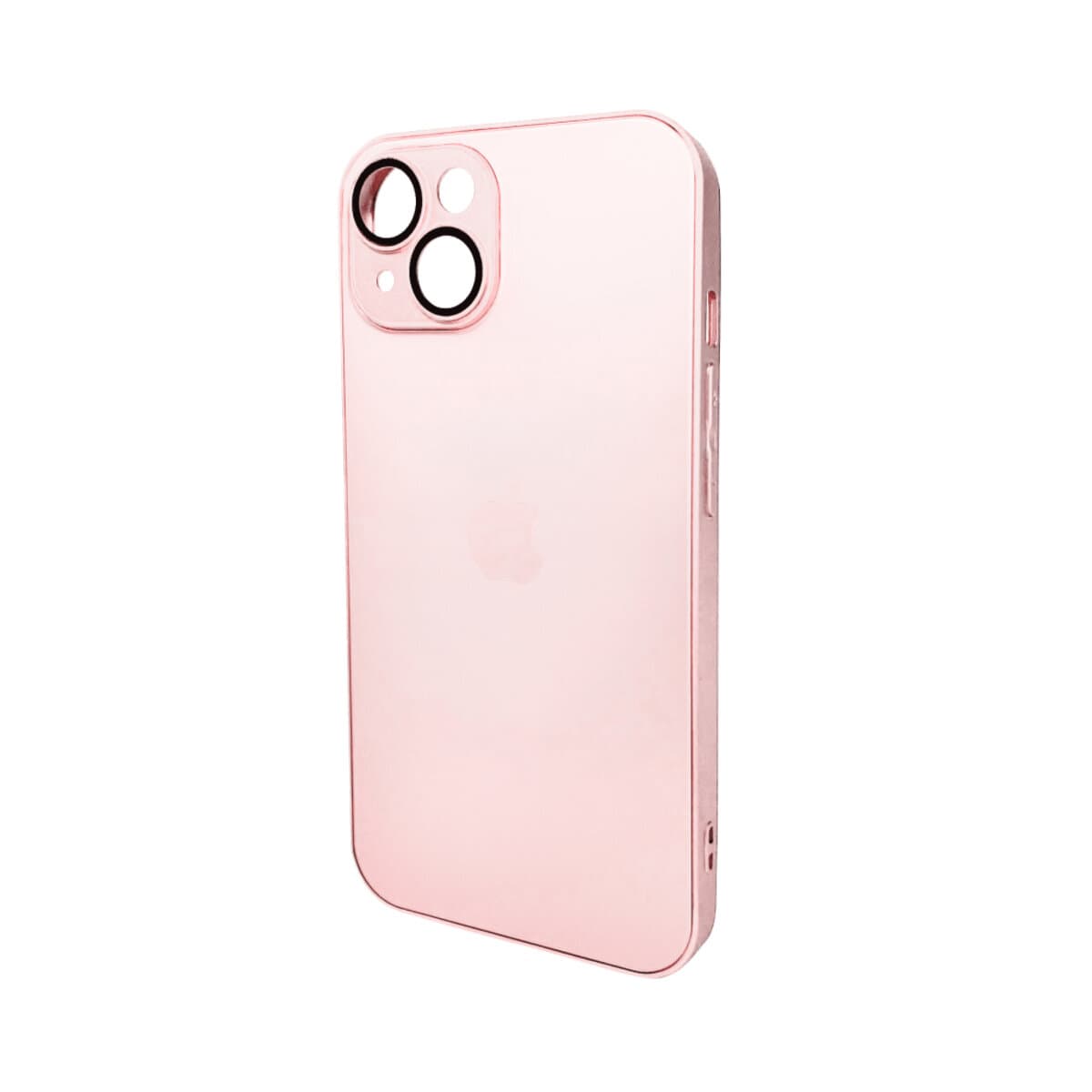 Захисний чохол-накладка AG Glass Matt Frame Color Logo для Apple iPhone 15 Chanel Pink (AGMattFrameiP15Pink)