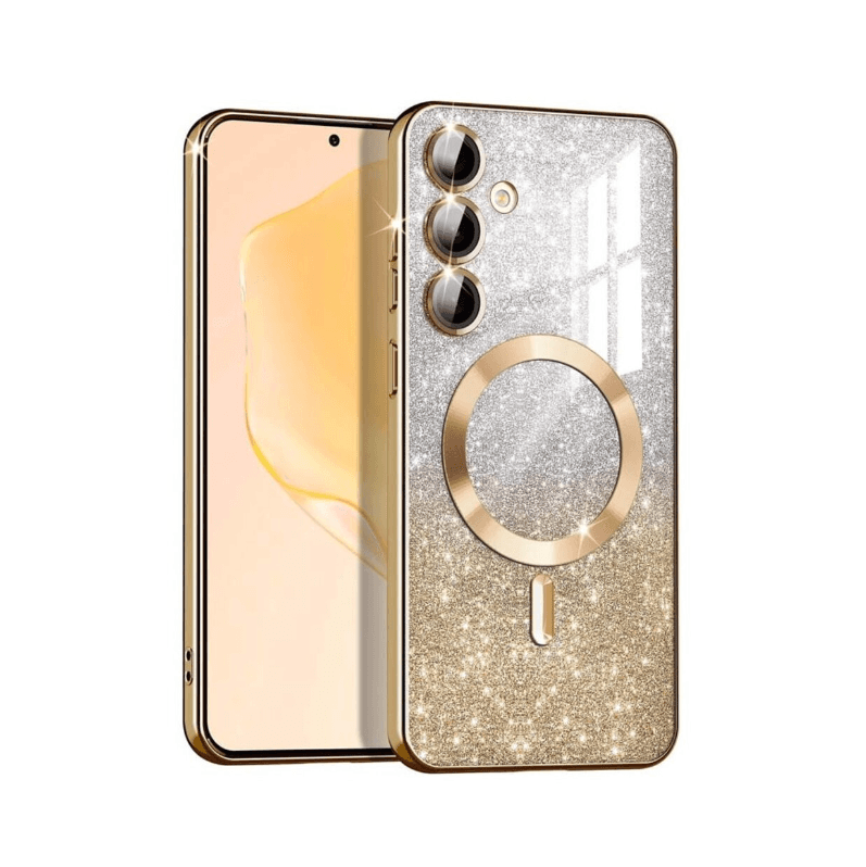 Защитный чехол-накладка Cosmic CD Shiny Magnetic для Samsung Galaxy S24 Gold (CDSHIS24Gold)