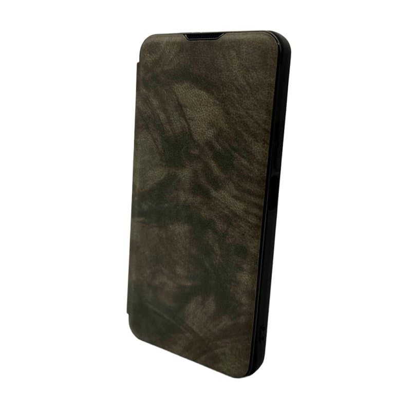Захисний чохол-книжка Leather Premium для Xiaomi Redmi Note 13 Pro 4G Grey (LPRRmNt13Pro4GGrey)
