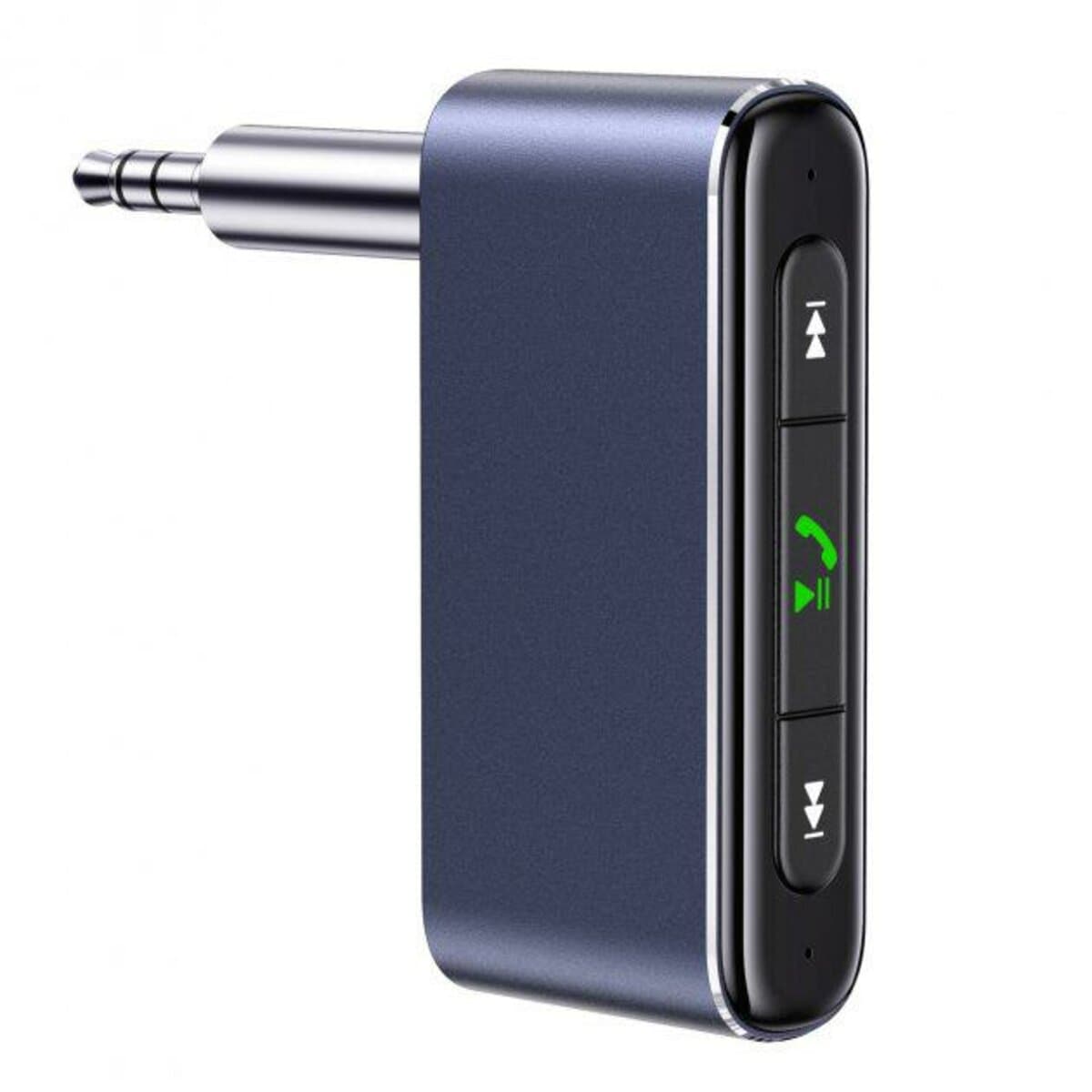 Bluetooth-трансмітер ресивер Usams US-SJ519 3.5DC Mini Car Wireless Audio Receiver BT5.0 145mAh Grey (SJ519JSQ01)