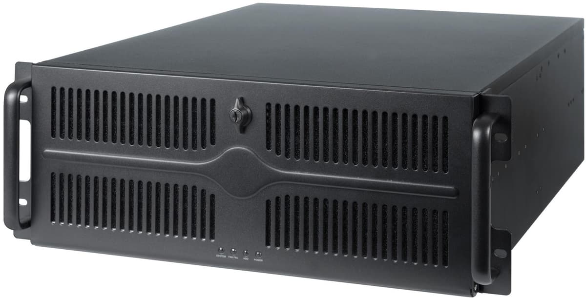 Корпус серверний Chieftec UNC-411E-B-OP без БЖ E-ATX 2U Rackmount Black