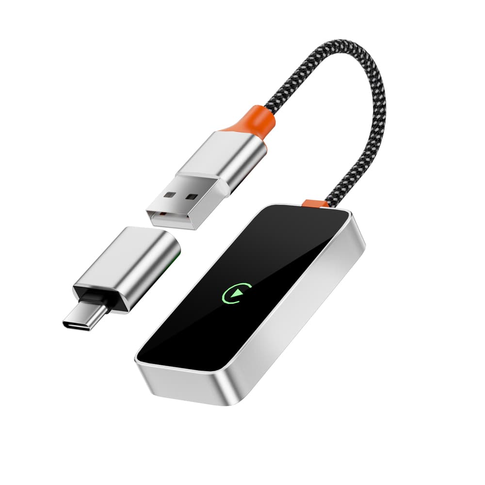 Бездротовий адаптер WIWU Wi-CP002 CarPlay Adapter BT5.0 USB/Type-C Grey