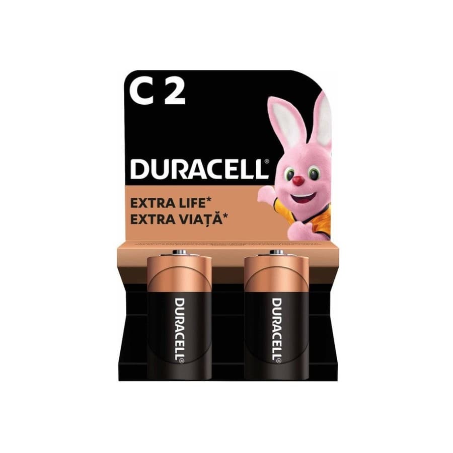Батарейка Duracell LR14/C Power Plus 1.5V 2шт