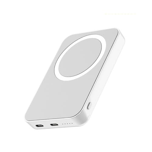 Powerbank павербанк УМБ Aspor A325 MagSafe Battery Pack 5000mAh Type-C/Lightning 20W White (900142)