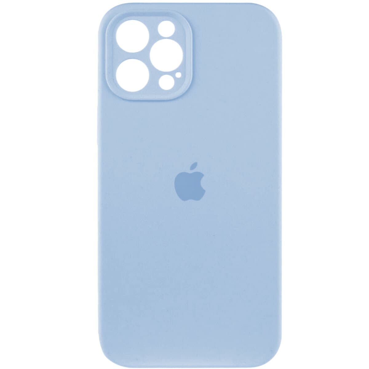 Защитный чехол-накладка Silicone Full Case AA Camera Protect для Apple iPhone 11 Pro Max Mist Blue (FullAAi11PM-27)