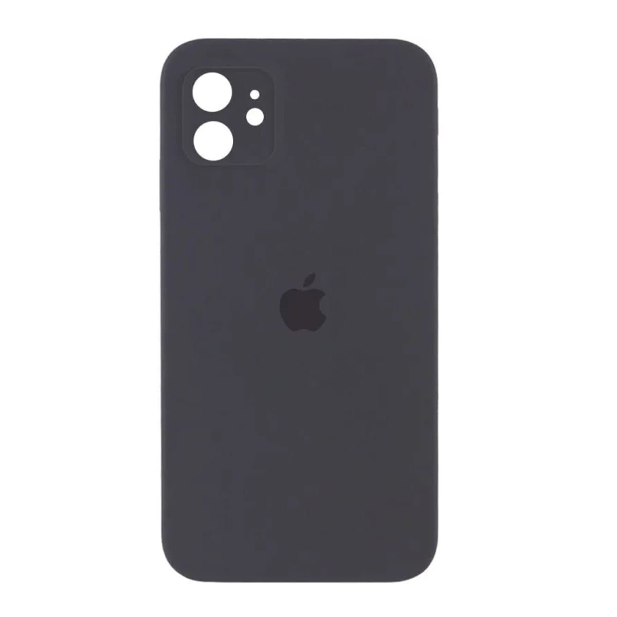 Защитный чехол-накладка Silicone Full Case AA Camera Protect для Apple iPhone 11 Dark Grey (FullAAi11-12)