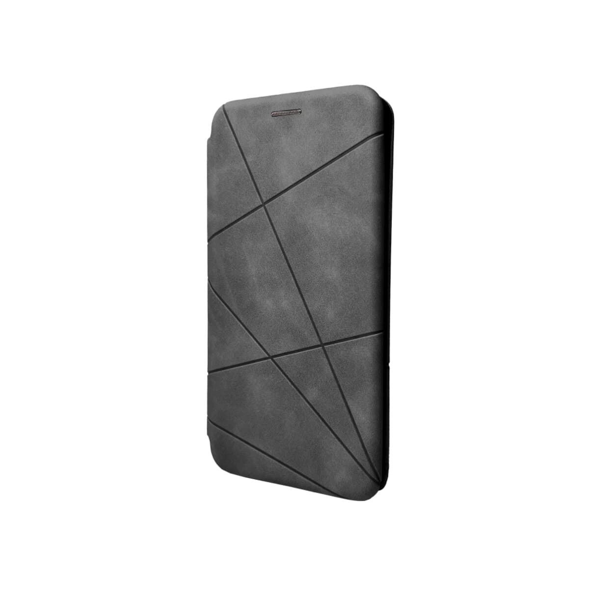Защитный чехол-книжка Dekker Geometry для TECNO Pop 7 BF6 Grey (GeoTecPop7Grey)