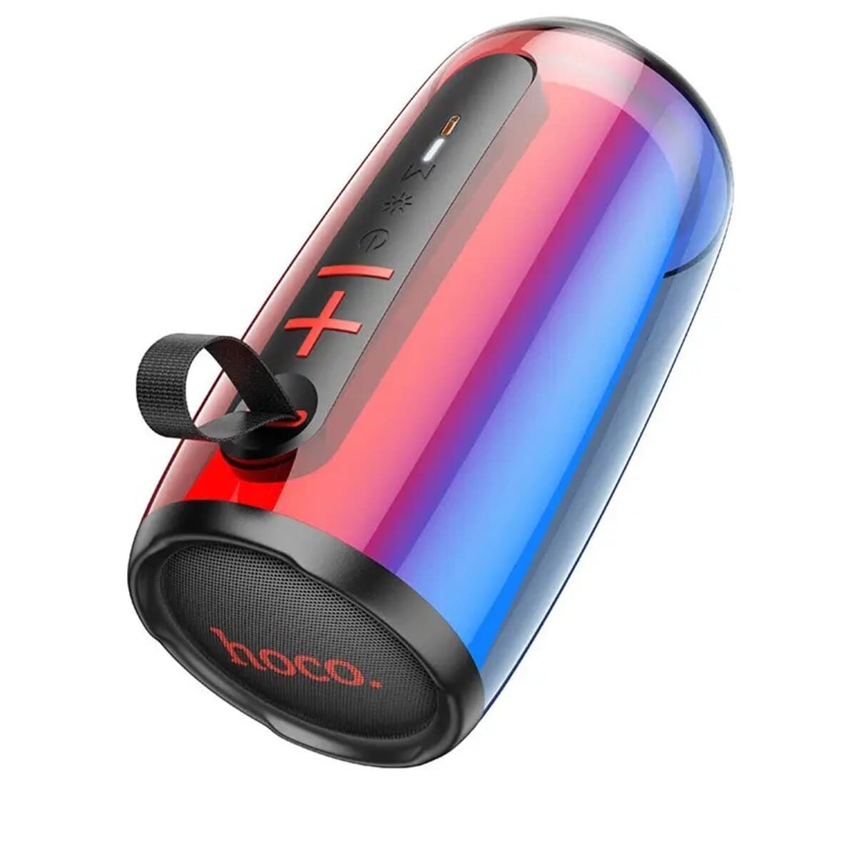 Бездротова портативна колонка HOCO HC18 Jumper colorful luminous BT speaker RGB Black