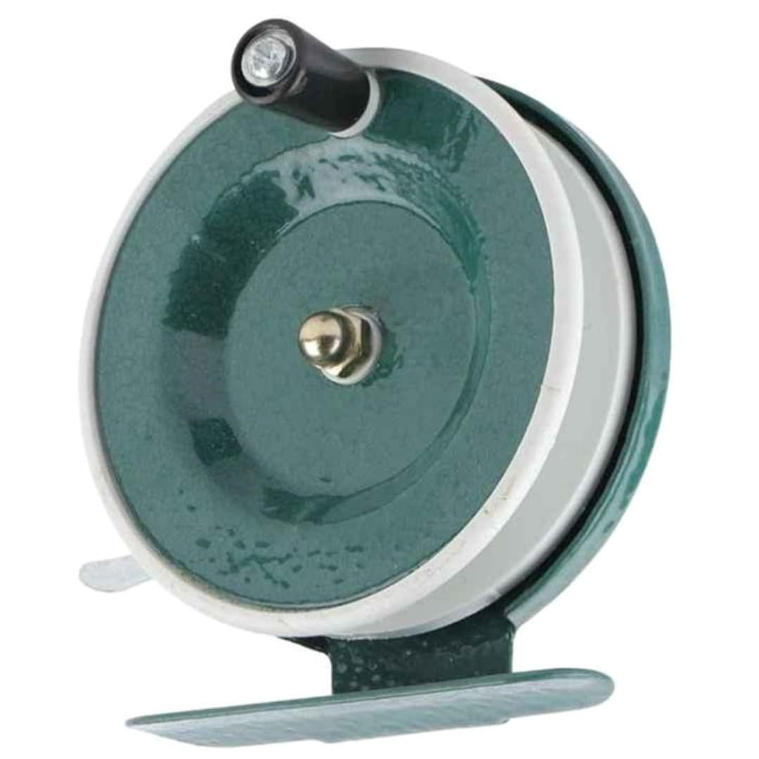 Рибальська інерційна котушка Gladiator 801 метал Green (GL5775)