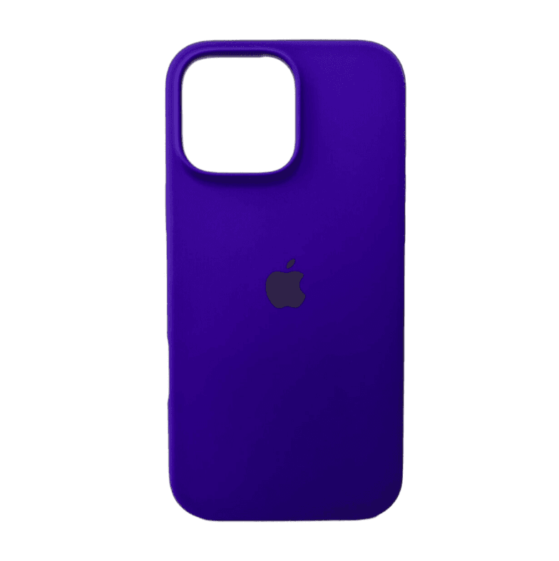 Защитный чехол-накладка Silicone Full Case AA Open Cam для Apple iPhone 16 Pro Dark Purple (FullOpeAAi16P-22)