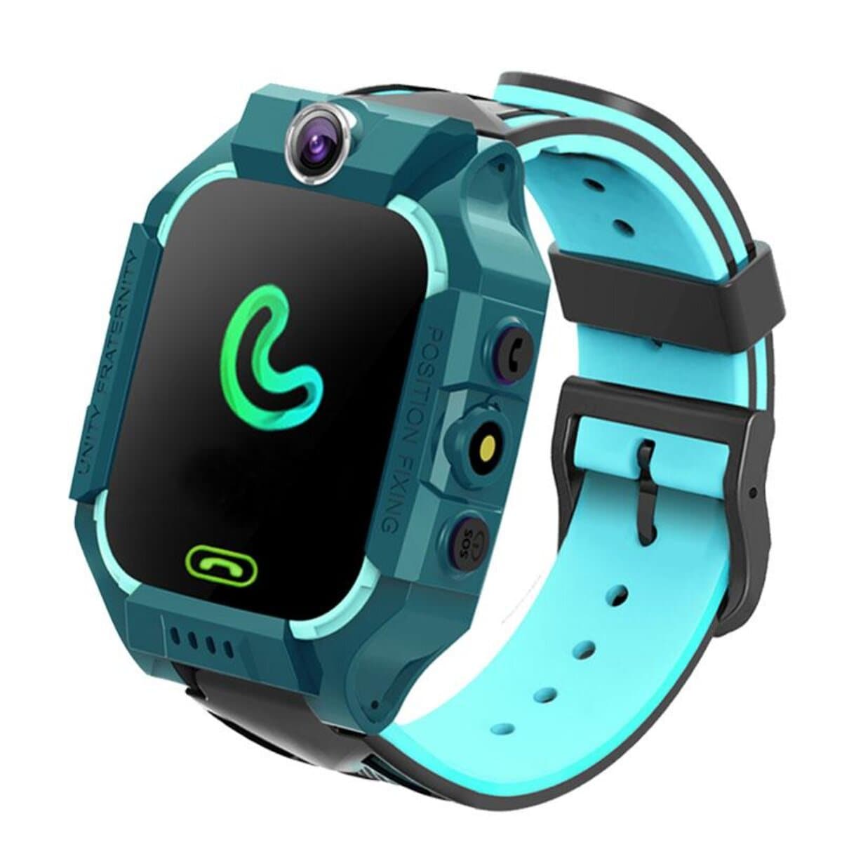 Детские смарт-часы Kids SM Q19B LBS+IP67 350mAh microSIM Green (Q19BGreen)