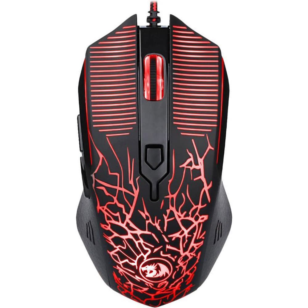 Дротова ігрова мишка Redragon Inquisitor Basic M608 3200dpi 7кн Black (78367)