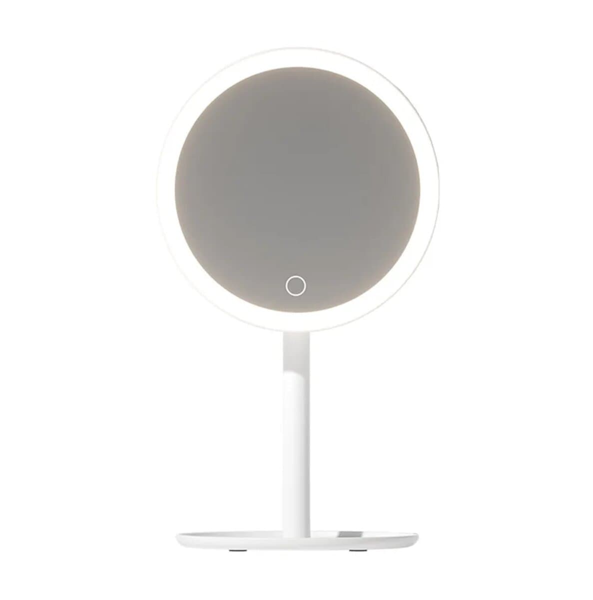 Настільне дзеркало для макіяжу з підсвічуванням DOCO LED Beauty Sunlight Small Mirror Standard Edition Simple 1500mAh White (XM001)