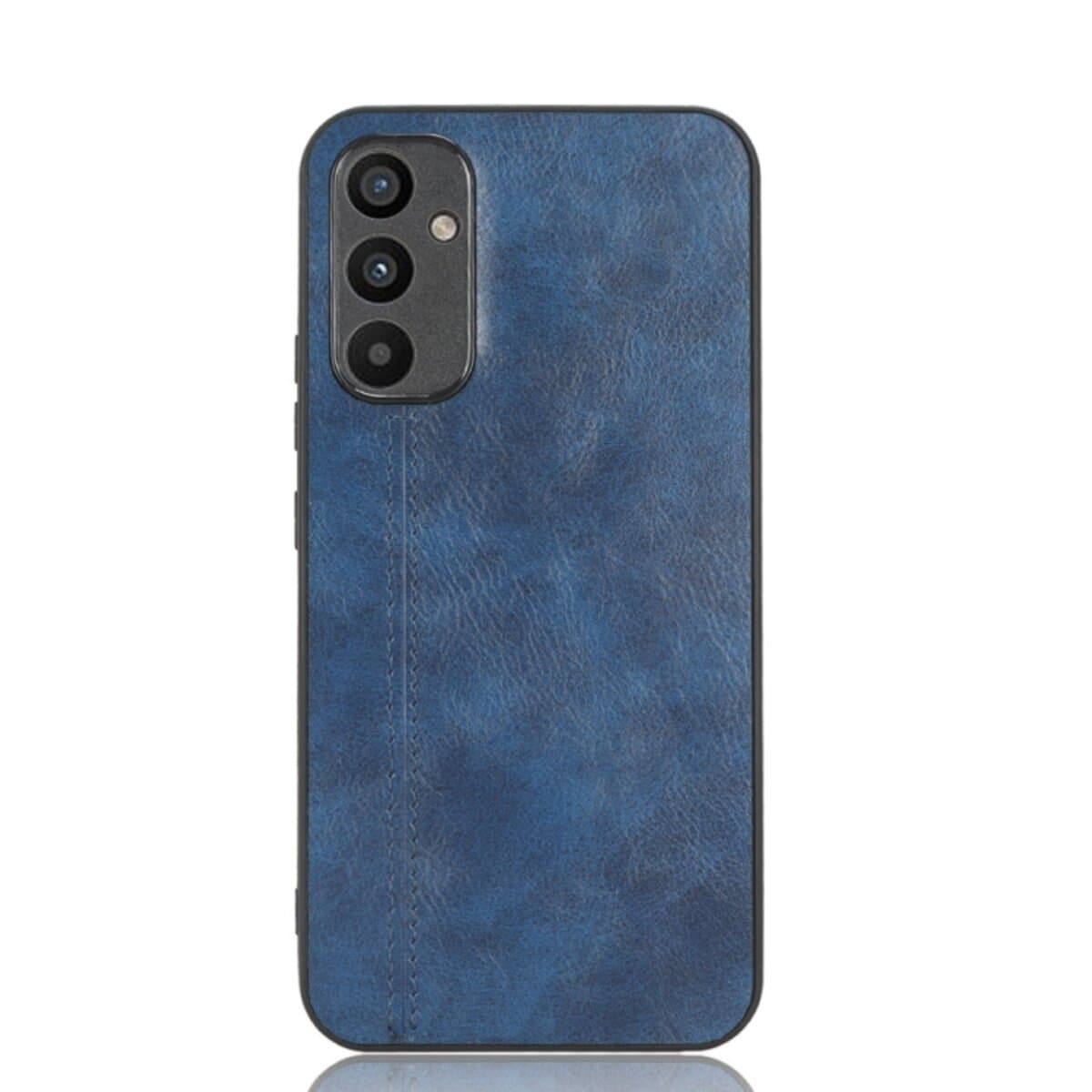 Защитный чехол-накладка Cosmiс Leather Case для Samsung Galaxy A34 5G Blue (CoLeathSA34Blue)