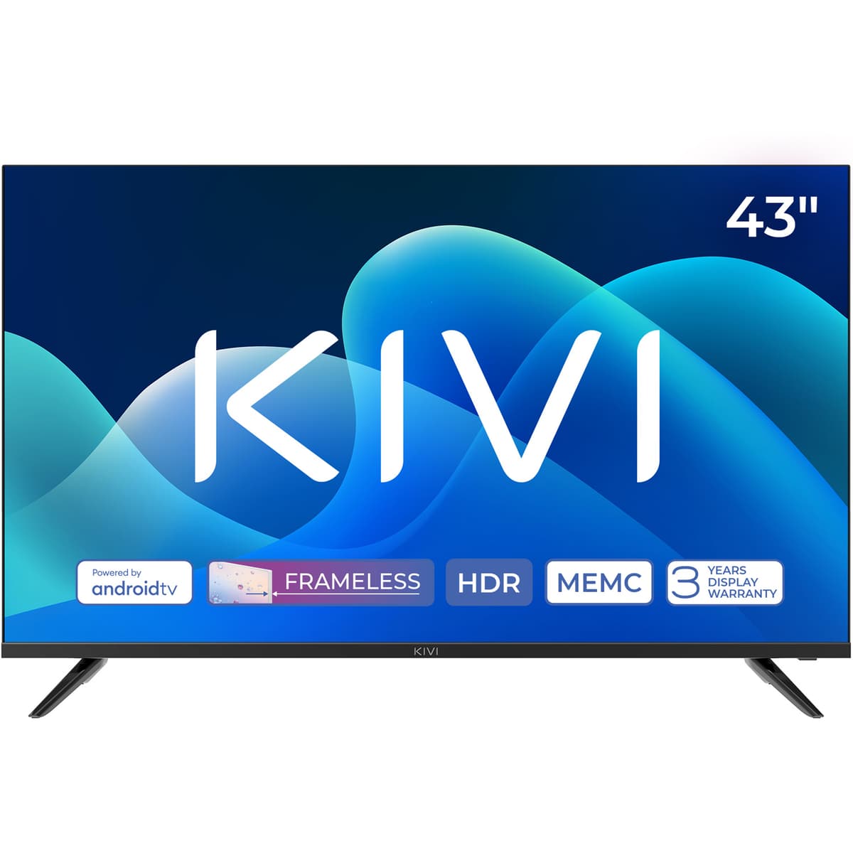 Телевізор TV Kivi 43U730QB 43'' UHD Android T2 Black (43U730QB)
