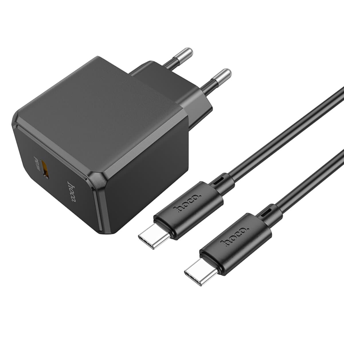 Зарядний пристрій HOCO CS13A Ocean single port PD20W Charger Set Type-C to Type-C cable Black