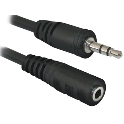 Кабель B00736 AUX Audio 3.5мм MF 1.5м OEM Black