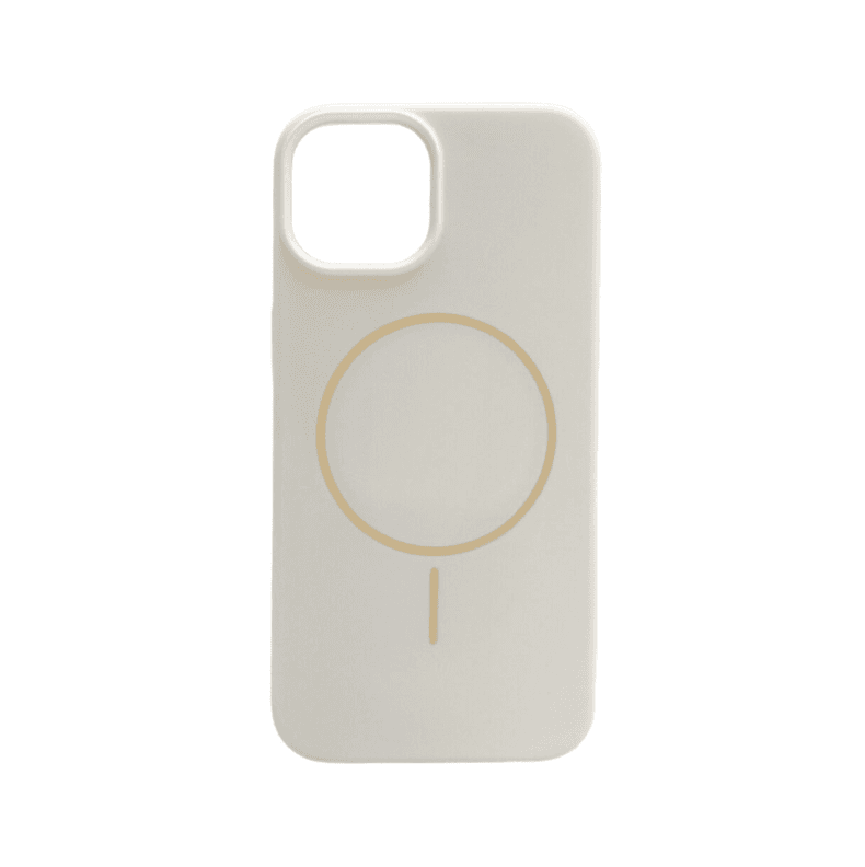 Защитный чехол-накладка Cosmic Silicone Case Magnetic для Apple iPhone 14 White (SilMag14-9)