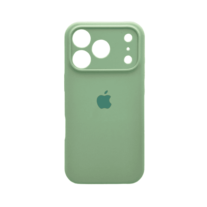 Захисний чохол-накладка Silicone Full Case AA Camera Protect для Apple iPhone 17 Pro Max Avokado Green (FullAAi17PM-51)