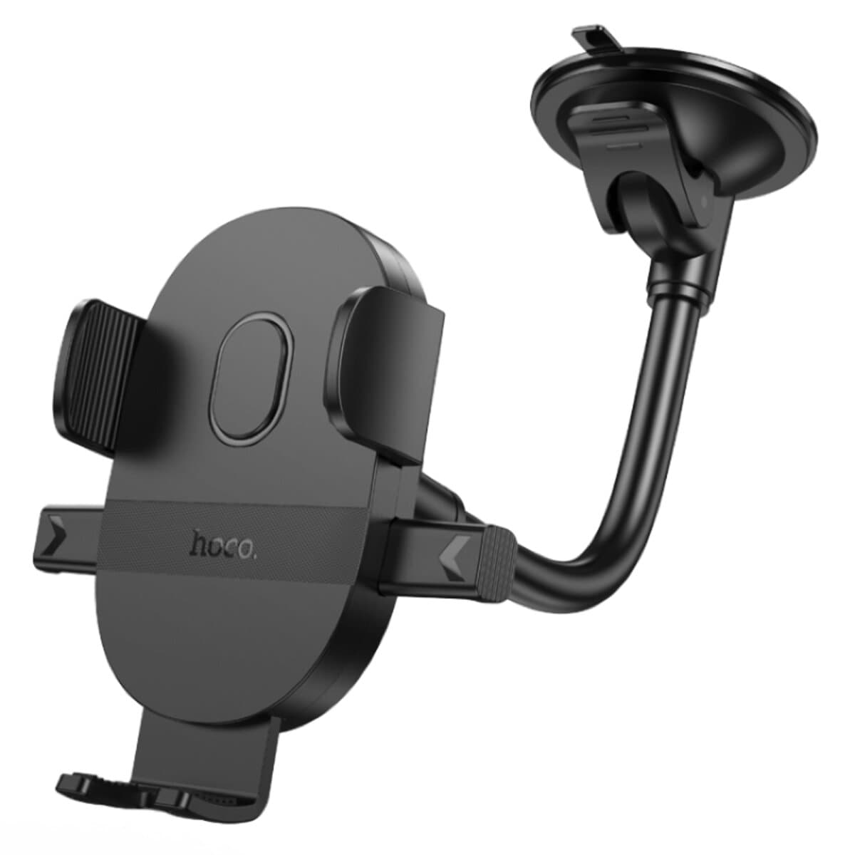 Держатель для телефона автодержатель HOCO H20 Mighty one-button car holder Black
