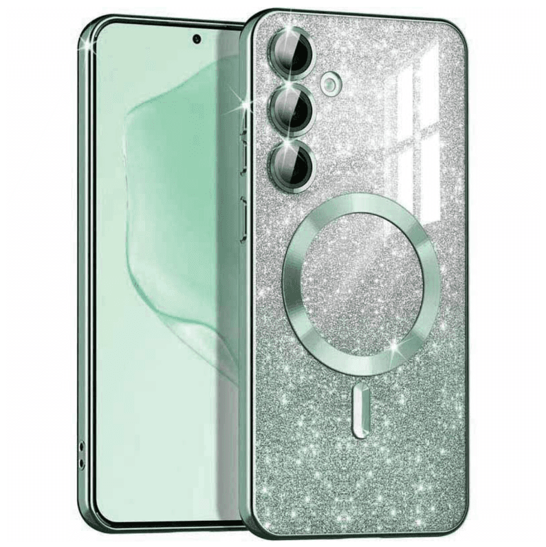 Захисний чохол-накладка Cosmic CD Shiny Magnetic для Samsung Galaxy S24 Green (CDSHIS24Green)