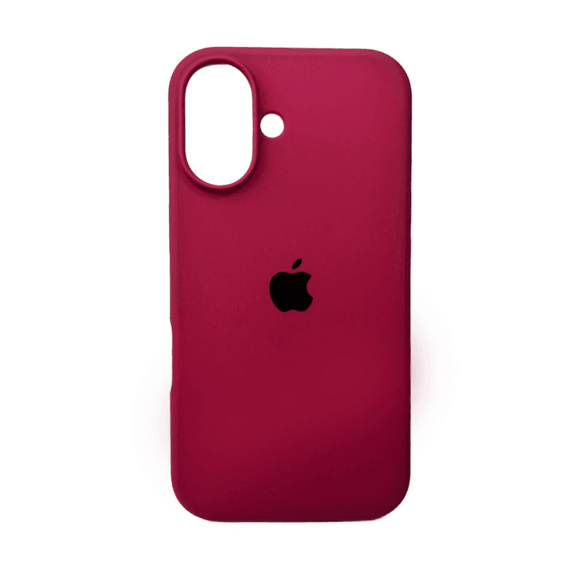 Захисний чохол-накладка Silicone Full Case AA Open Cam для Apple iPhone 16 Plum (FullOpeAAi16-47)