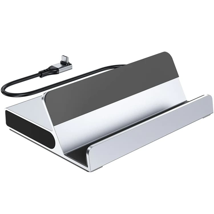 Док-станція з підставкою для телефону Choetech USB3.1 Type-C to HDMI/USB 3.0x2/USB 2.0/Tupe-C PD 100W Hub 7-in-1 (HUB-M77-GY)