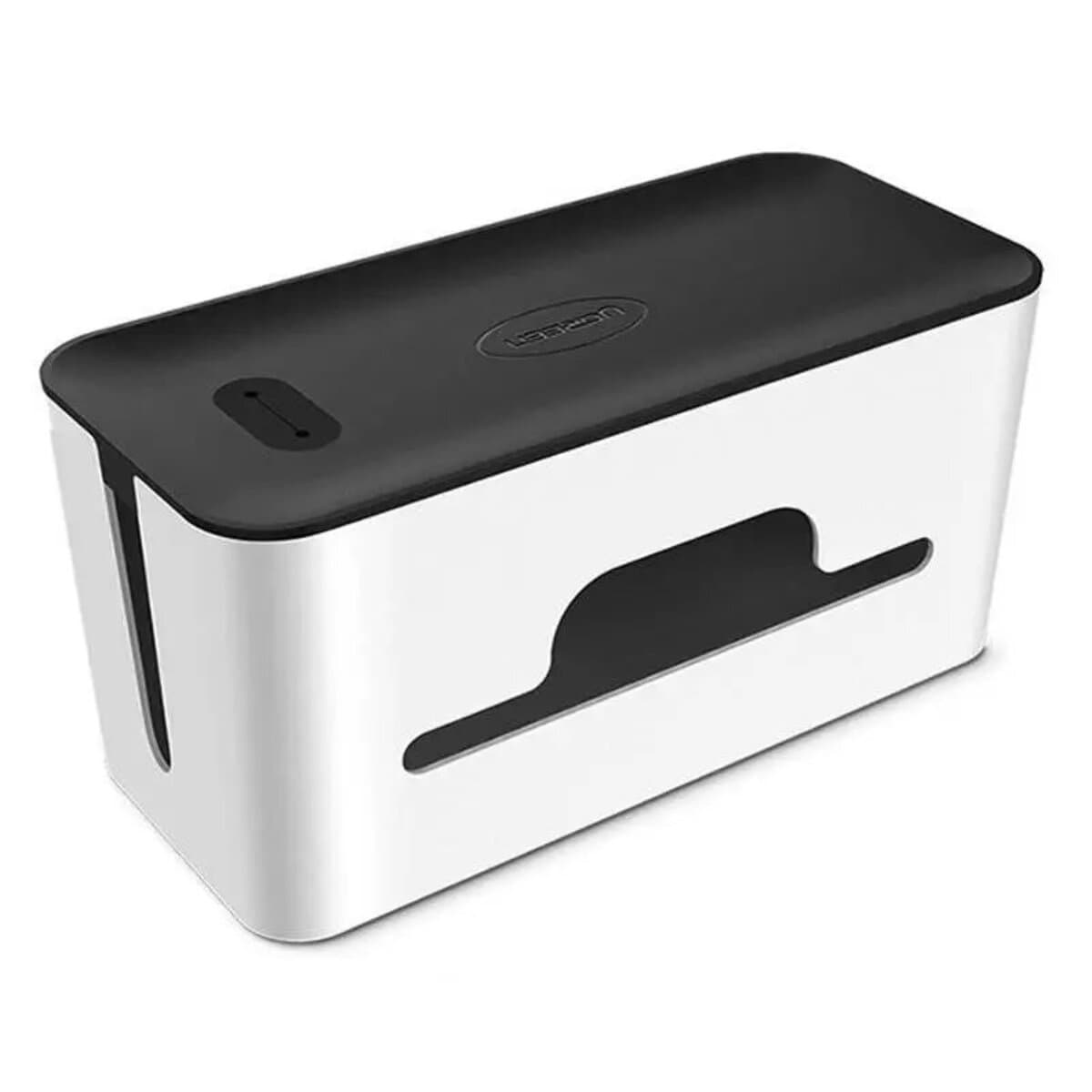 Коробка органайзер для кабелів UGREEN LP110 Universal Cable Management Box S Size White-Black (UGR-30397)